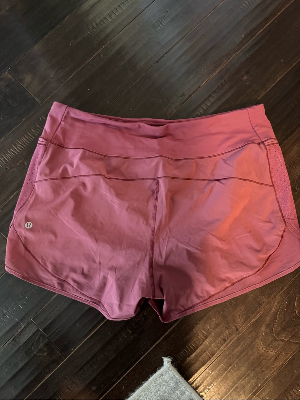 lululemon fast and free athletica Rosewood Athletic Shorts